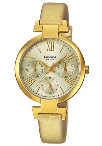 LTP-E404GL-9A Дамски часовник CASIO LEATHER WATCHES
