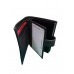 SLIQ/RFID защитен портфейл-визитник за карти и визитки плюс банкноти и монети Унисекс в черно